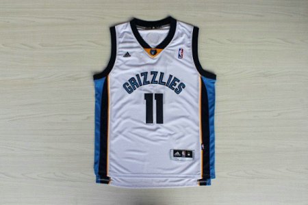 Maillot De Basket Memphis Grizzlies Mike Conley 11 Tissus Sportif Fans Edition Blanc